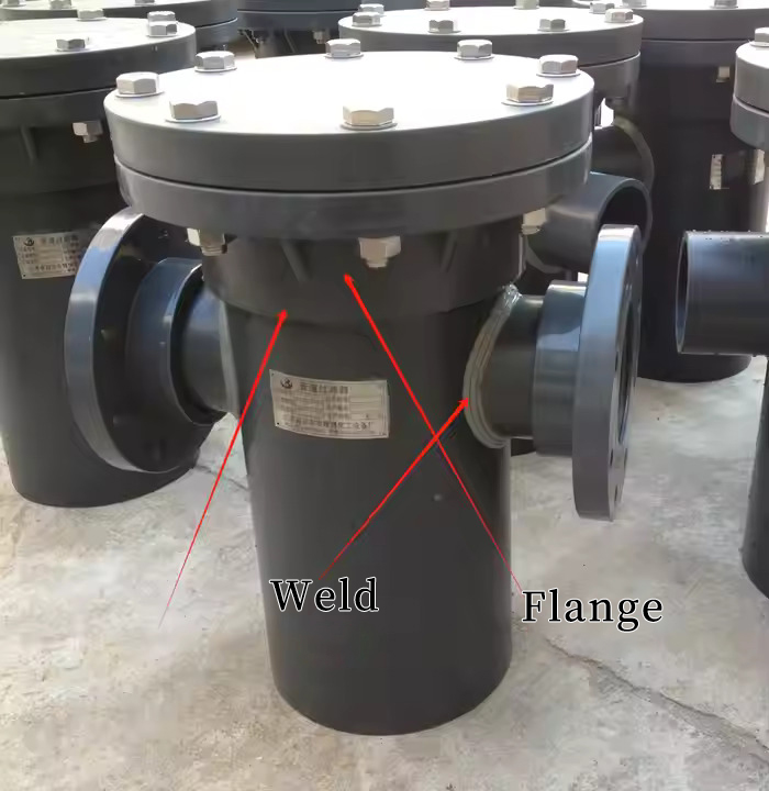 High Quality Flange End Strainer