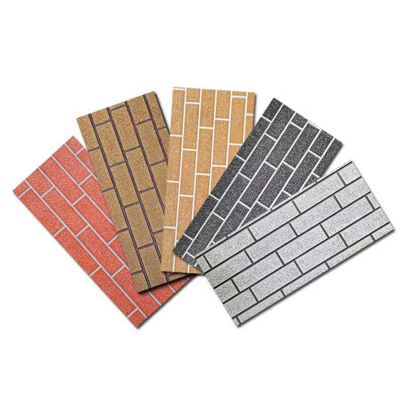 High Quality Modern Design Metal PU Wall Sandwich Panel Carved Metal Board for Hotel Exterior Wall Decoration House Insulation