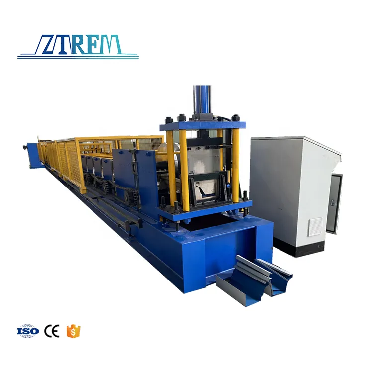 ZHONGTUO Stud and Track Drywall Channel Making Machine with Motor Pump, Gear Bearing, PLC Control, 380V, 1 Year Warranty
