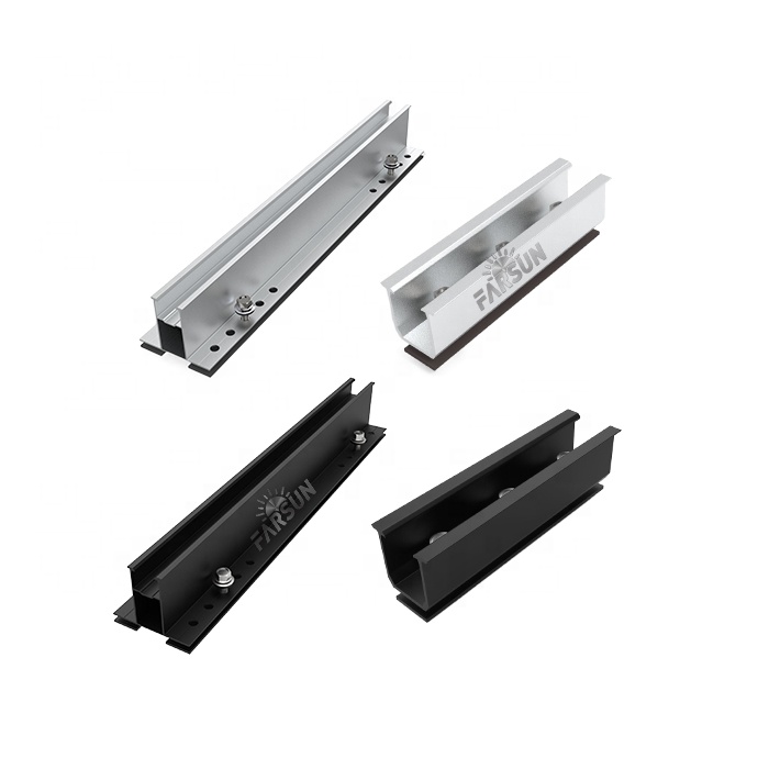 FarSun Mini Bracket PV Solar Bracket Rail Roof Mounting System