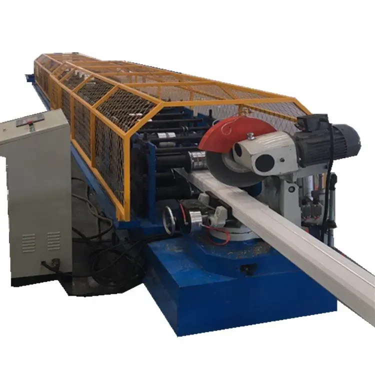 ZTRFM Full Automatic Rain Water Steel Downpipe Spout Roll Forming Machine Downspout Making Machine