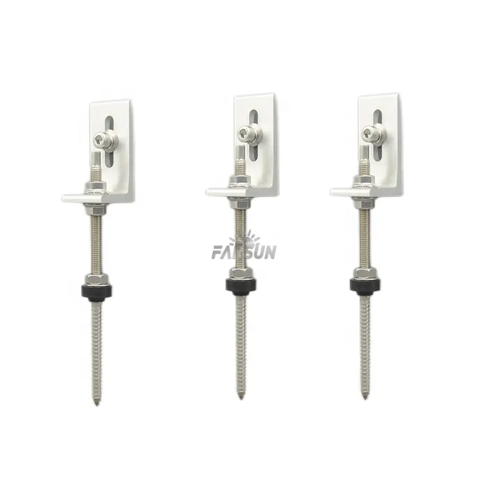 FarSun Roof Mounting Fastener Solar Hanger Bolt Brackets Roof Rack Roof Mounting+0-45°+SUS304