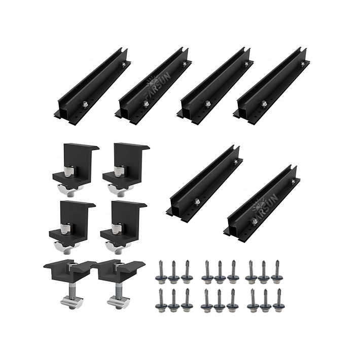 FarSun Easy Installation Pre-Assembled Aluminum Accessories Mini Rail Sets