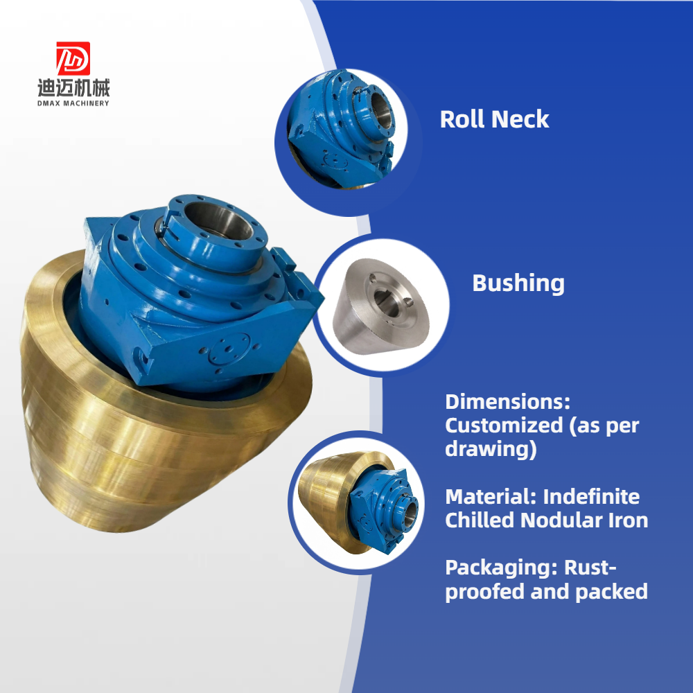 Customized Alloy Metallurgical Mechanical Parts Conical Roll 42CrMo 60CrMo 34Cr3Mo for Seamless Steel Pipe Piercing Mill