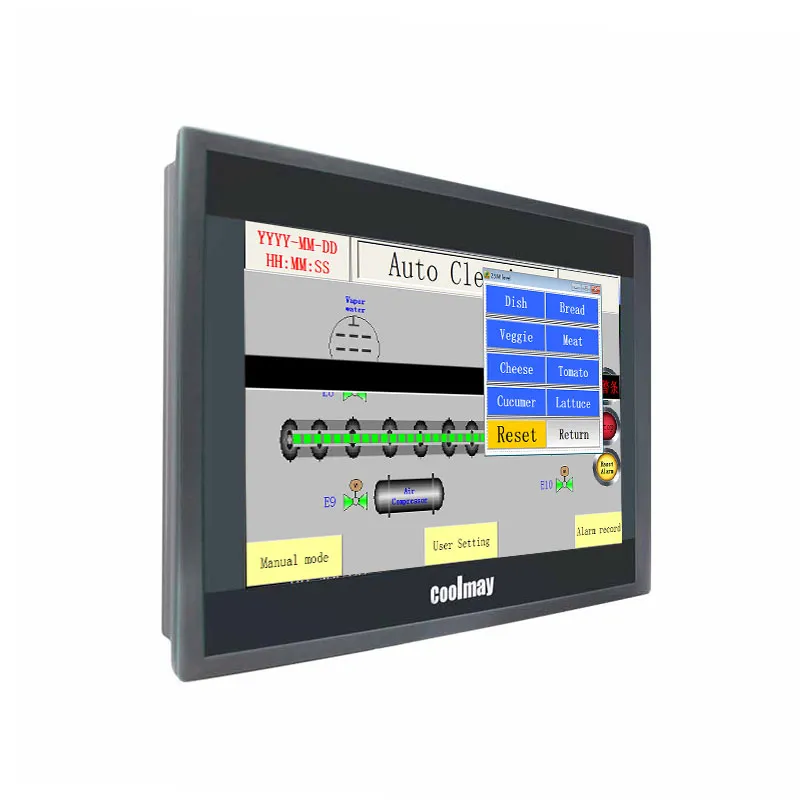 Coolmay Hot Touch Panel 10.1'' HMI Separate HMI Screen TK6100FH