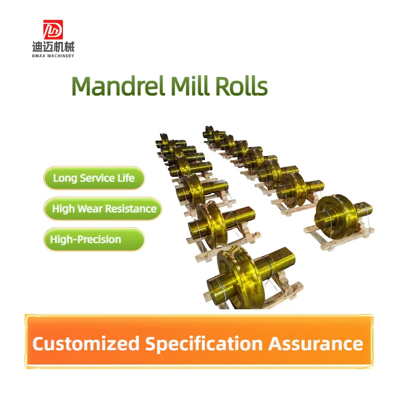 Cast Mill Rolls for Long Product Mills Customized Machinery Parts Roll Shaft
