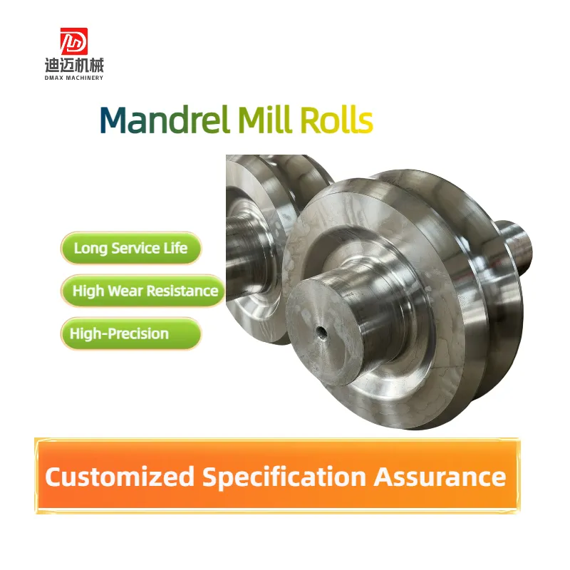 Customized Continuous Alloy Chrome Plated Rolling Mill Roll Guide Spare Parts Rolls for Rolling Mills