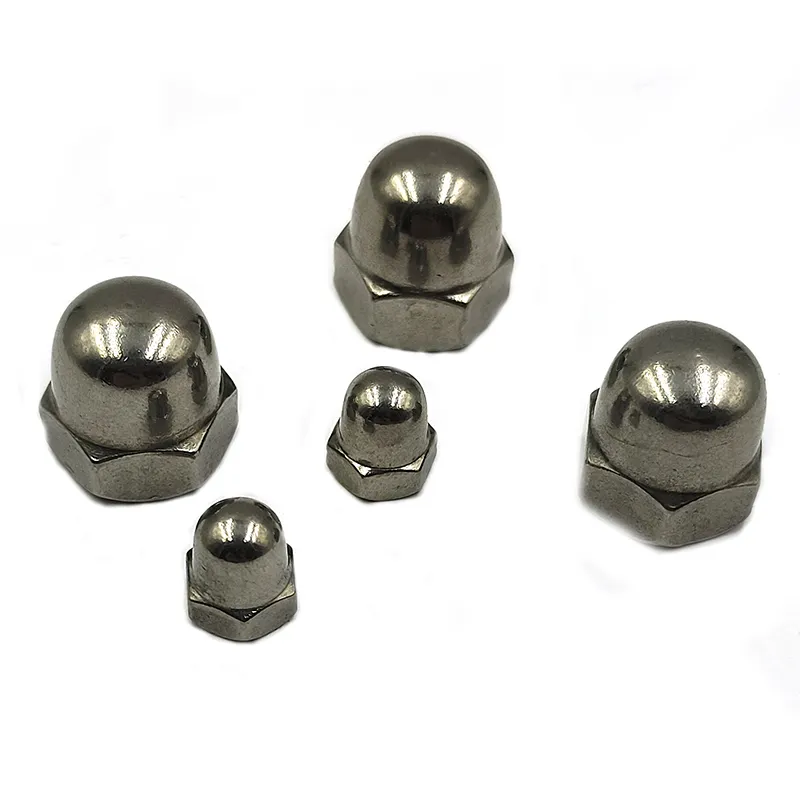 High-quality Stainless Metric Acorn Nuts Stainless Steel+Hex Domed Cap Nuts+M4