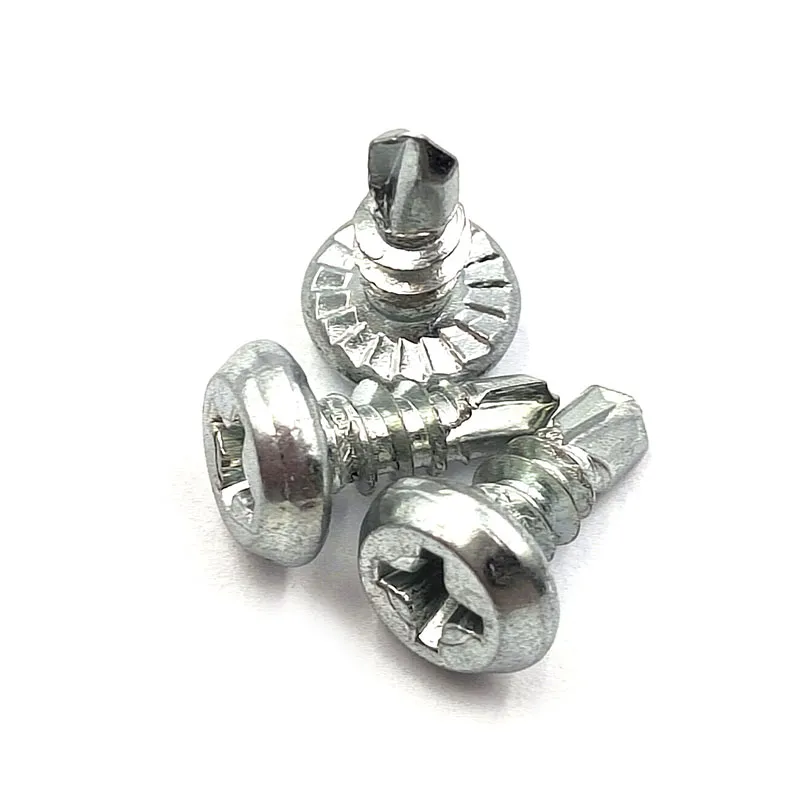 Factory Direct Sales Zinc Plated Pan Framing Head Self Drilling Screws 3.5*11mm