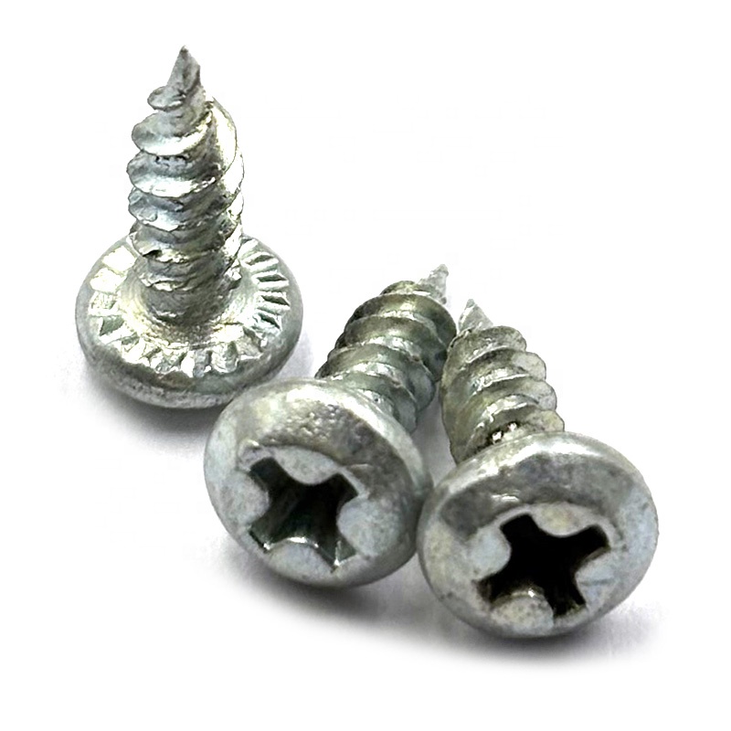Hot Popular Small Size Round Head Self-Tapping Screw Cross Ph Drive Pan Framing Head Screw