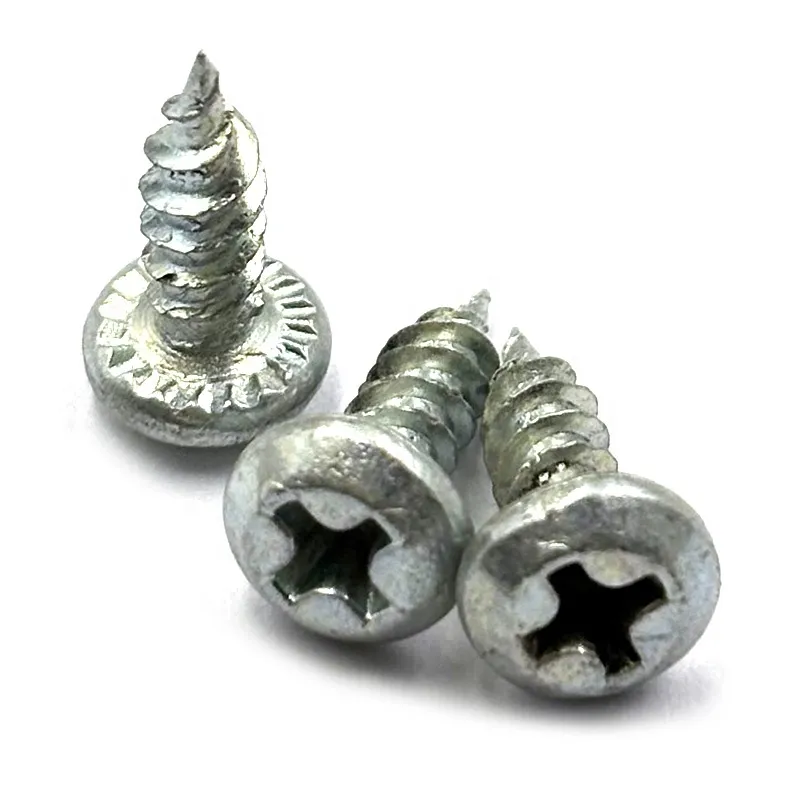 Hot Popular Small Size Round Head Self-Tapping Screw Cross Ph Drive Pan Framing Head Screw
