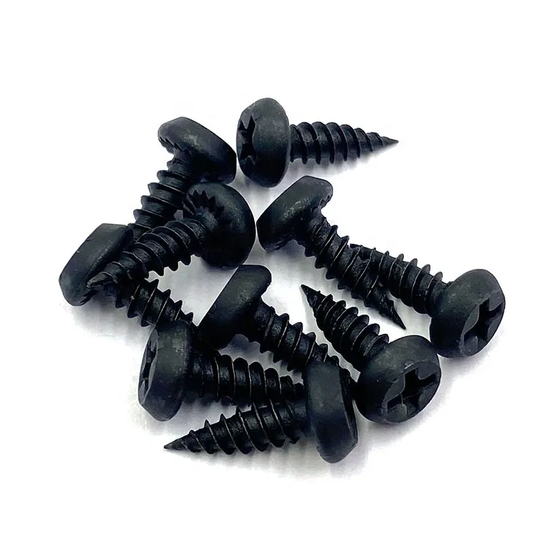 Premium Heavy Duty Black Phosphated Industrial Grade Self Tapping Pan Framing Screws Factory Wholesale