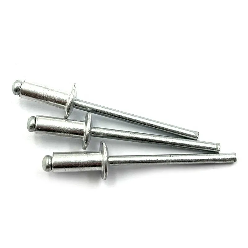 Industrial Grade Steel Aluminum Blind Rivets M30 M40 M48 M60 Open Dome Circular Head Pop Rivets Round Head Solid Rivets+6mm-40mm+3.2mm