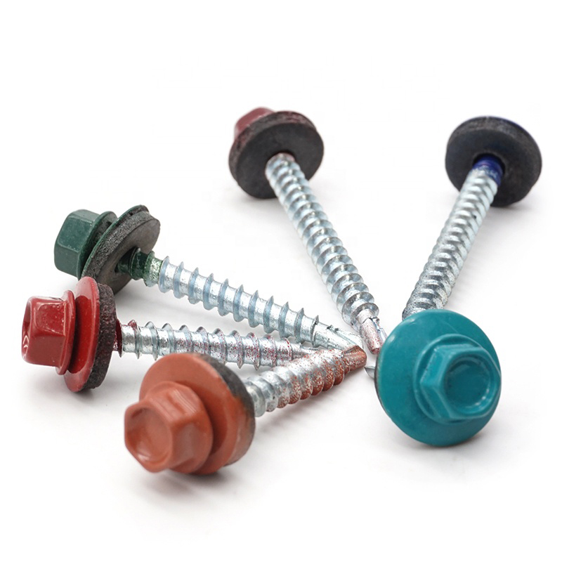 China Wholesale Hex Nylon Flange Head Self Drilling Screws