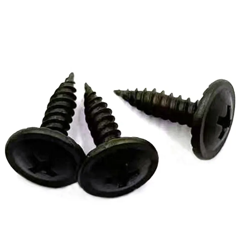 21 Years China Factory Supply Best Quality Wafer Head Self Tapping Screws Black Phosphated Hot