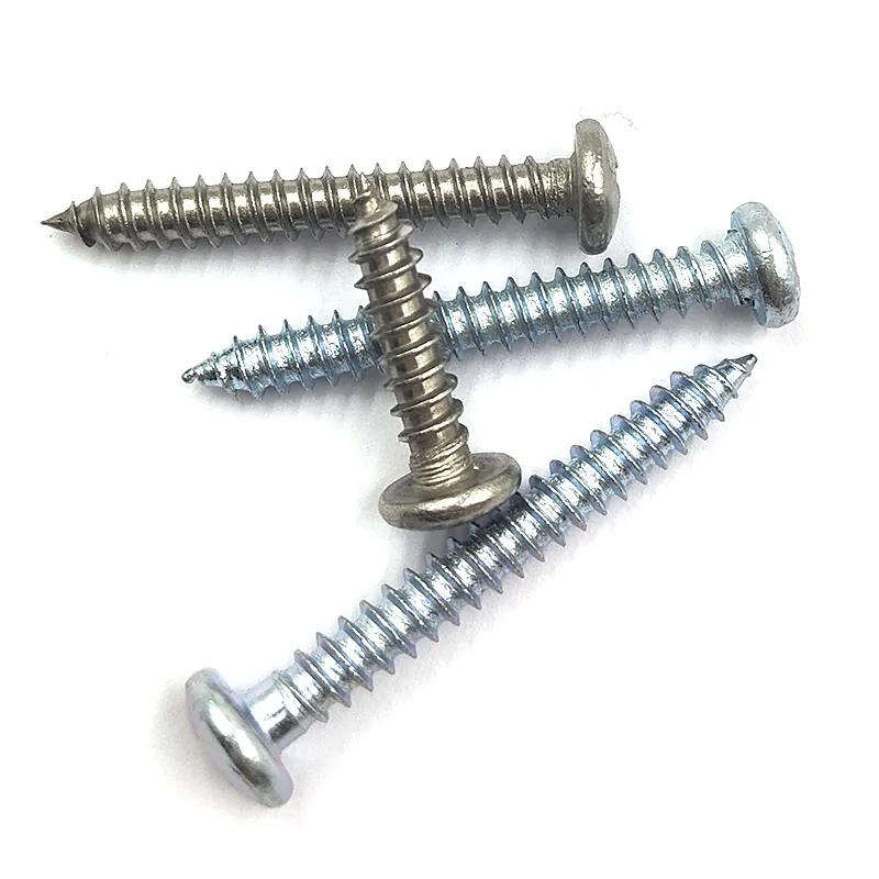 High Quality Pan Head Cross Tapping Screw Strong Durable Models Complete