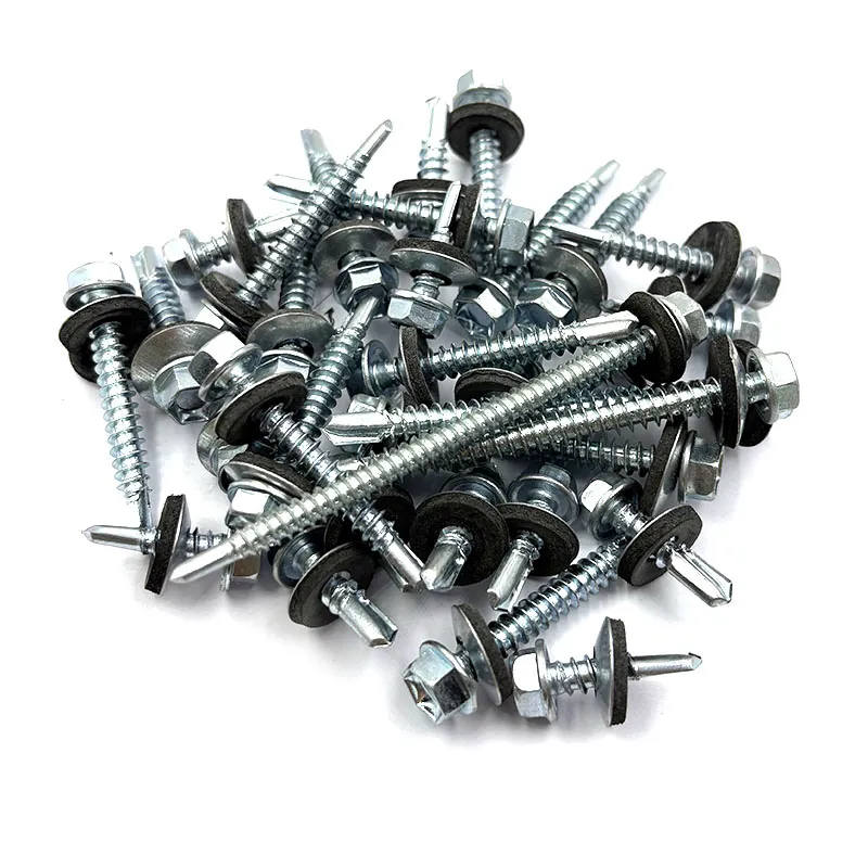 Hex Head Self Drilling Screws High Quality Full Size Chinese Factory Self-Drilling Screws+25mm+M3.5