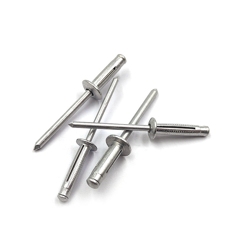 China Customize Open Type Dome Head Color Painted Aluminum Steel Blind Rivets Pop Rivet Price