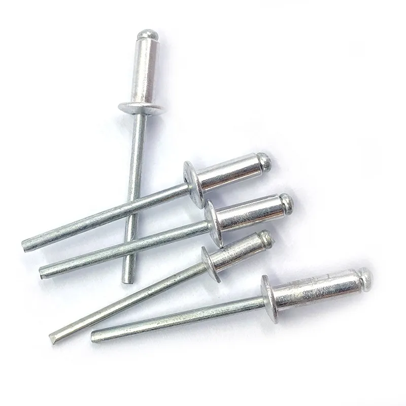 Hot Sale Factory Direct Open End Aluminum Blind Pop Rivets Multiple Sizes Dome Head Design Round Head Solid Rivets 1 mm - 8 mm+6-40mm+3.2mm