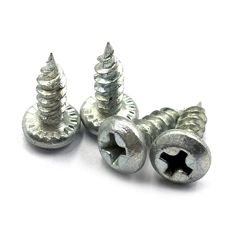 High Quality C1022 Zinc Plated Fine Thread Pan Framing Head Self Tapping Screws Inch Factory Wholesale