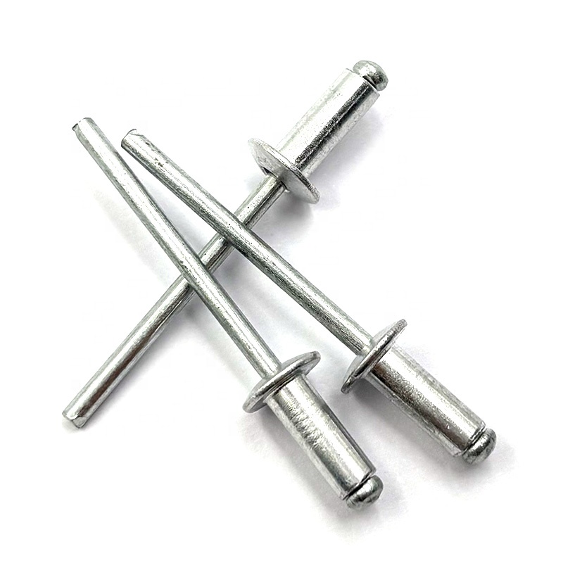 Factory Price Steel Blind Rivets M30 M40 M48 M60 Open Dome Circular Head Aluminum Pop Rivets