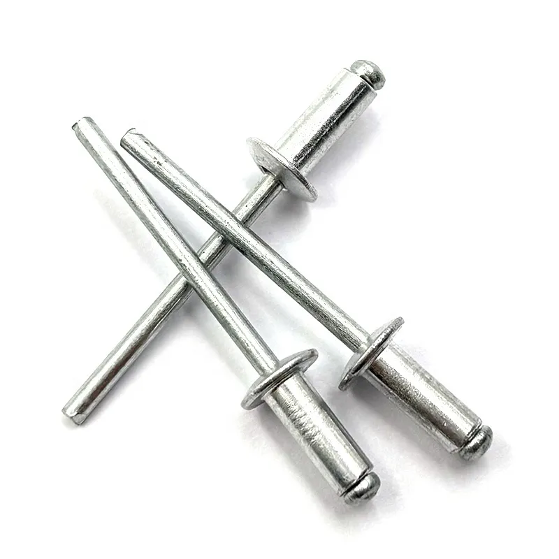 Factory Price Steel Blind Rivets M30 M40 M48 M60 Open Dome Circular Head Aluminum Pop Rivets Round Head Solid Rivets+6mm-40mm+3.2mm