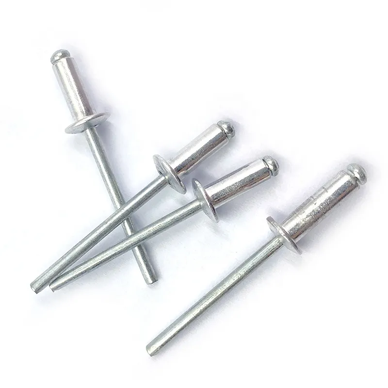 Open Type Heat-Resistant Aluminum Blind Rivets Best Price Hot Sale Closed End with Dome Flat Head Round Head Solid Rivets 1 mm - 8 mm+6-40mm+3.2mm