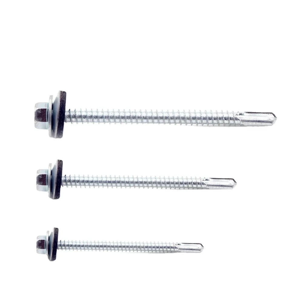 China Supplier of Fastener Hot Dip Galvanized Self Drilling Screw drilling screws+90 mm+M4.2