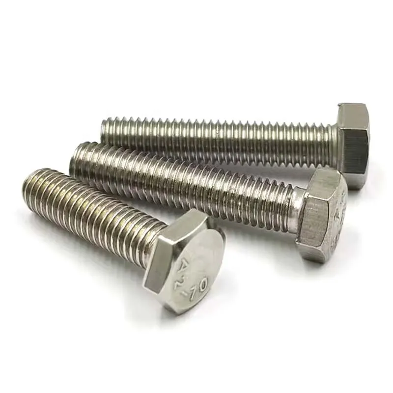 Factory Wholesale M6 M8 M10 Bolts Grade 4.8 8.8 10.9 12.9 Competitive Wholesale Price Hex Head Bolts+16mm-160mm+M6-M16