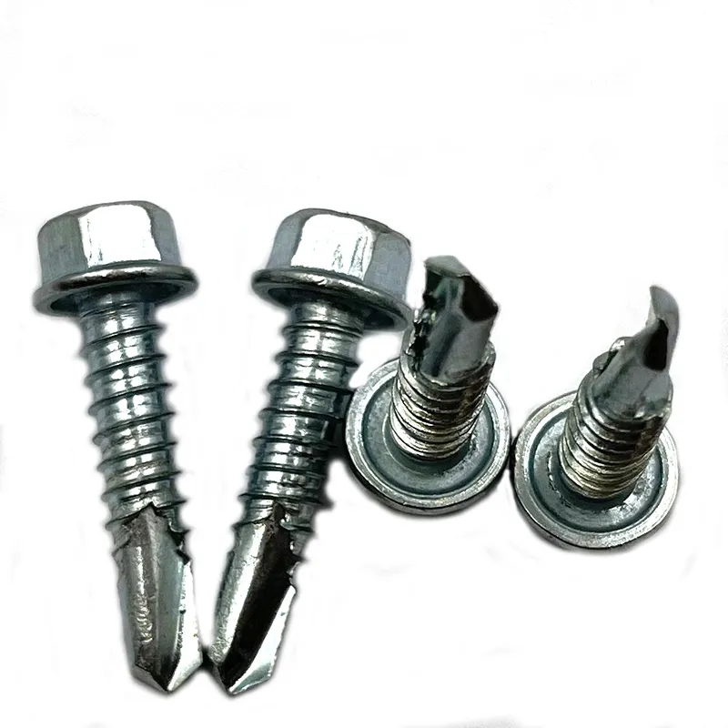 Bimetal Hexagonal Flange Head Self Drilling Screw Hex head self drilling screw+90 mm+M4.8