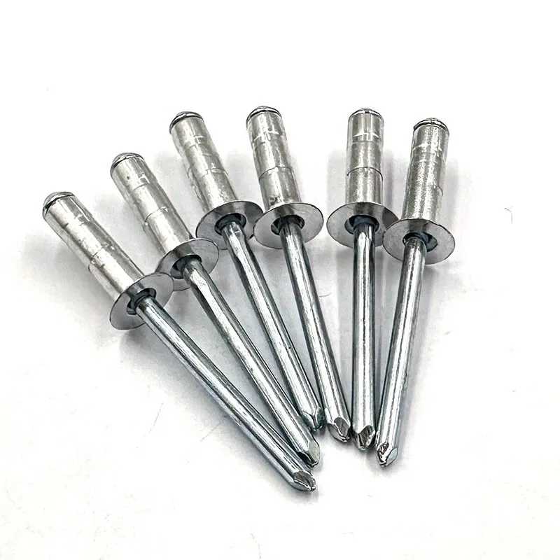 Manufacturers Price Steel Blind Rivet M3 M4 M4.8 M6 Open Dome Head Aluminum Pop Rivets Blind Rivet+6mm-40mm+4mm