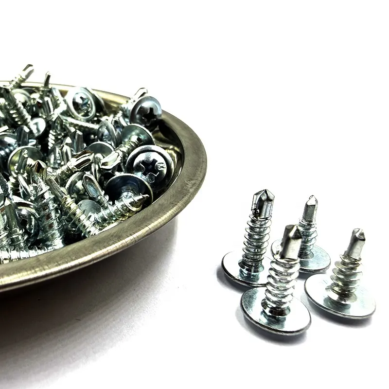 Self Drilling Screws Hex Washer Head Coarse Thread 25mm-120mm Class 4.8 & 6.8