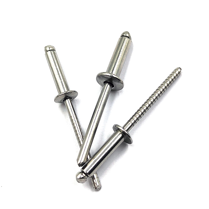 High Precision Stainless Steel Blind Rivets Are Large Quantity and Favorable Price.