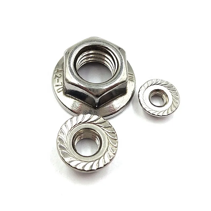 Premium Quality Hexagon Nuts for Bolt Threaded Rods Factory Direct Price Reliable Performance Stainless Steel+Hex Nuts+M6