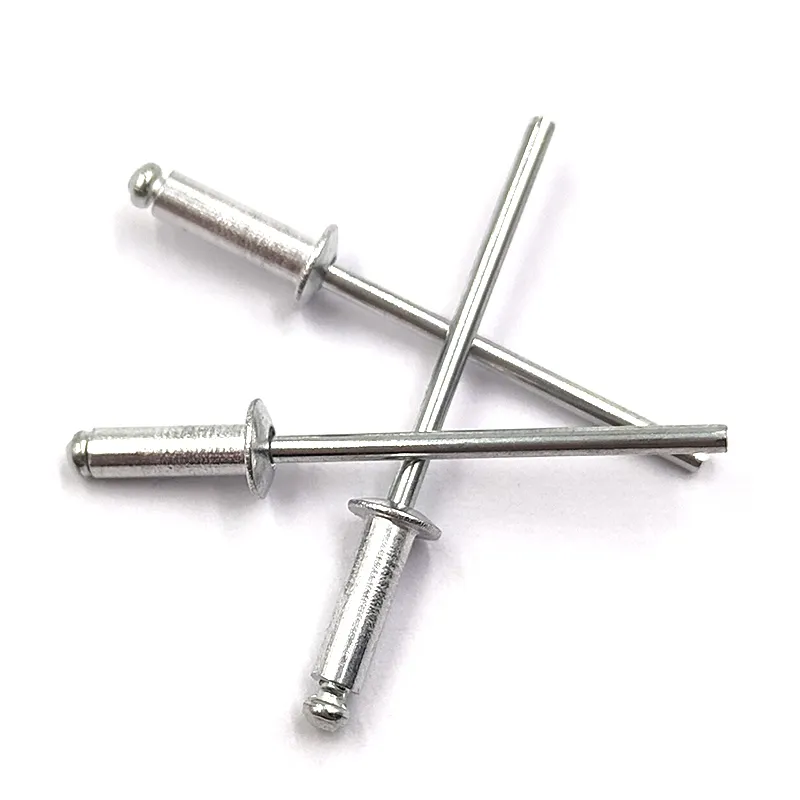High Quality Anti-Corrosion and Rust-Resistant 1/8 X 1/2 Steel Blind Rivets Made in China 4mm+Countersunk Head Blind Rivets+12mm