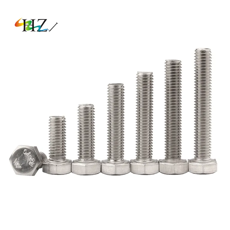 OEM Manufacturer Hardware Fastener Custom Standard Size Steel Hex Bolt Nut Hex Head Bolts+3"+M14