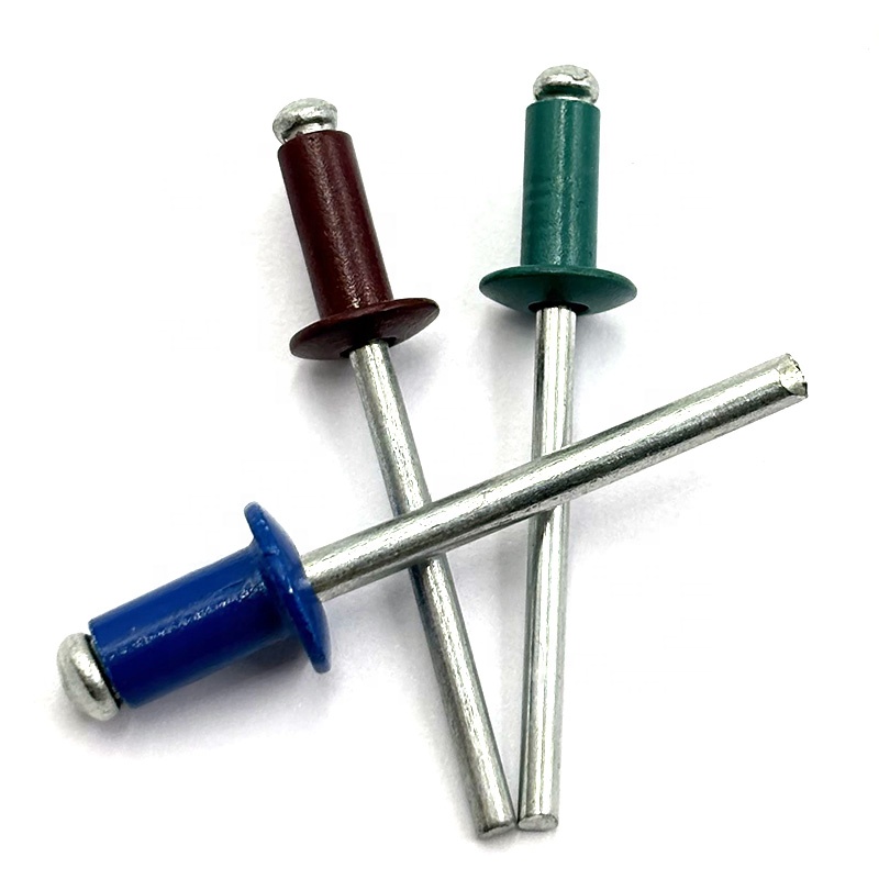 High Quality Factory Price D7337 Colored RAL Pop Rivet Blind Rivet Aluminum Waterproof for Construction