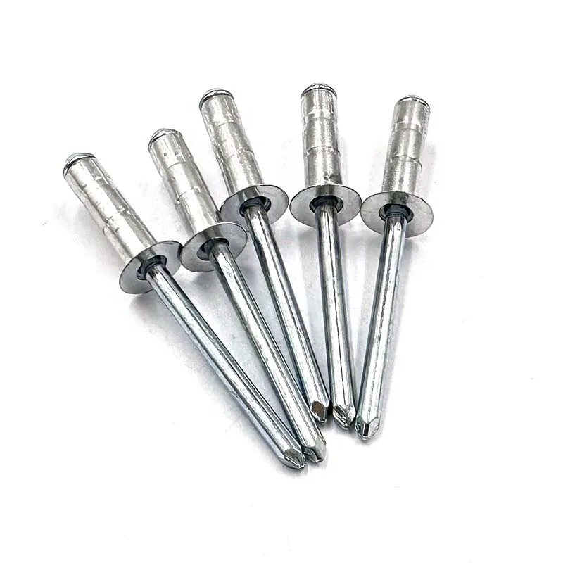 Wholesale Steel Blind Rivet M3 M4 M4.8 M6 Open Dome Circular Head Aluminum Pop Rivets Blind Rivet+6mm-40mm+4mm