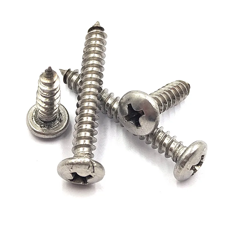 Good Quality and Cheap Pan Head Screw Type Bolt - M4x4mm Models Are Complete and Durable