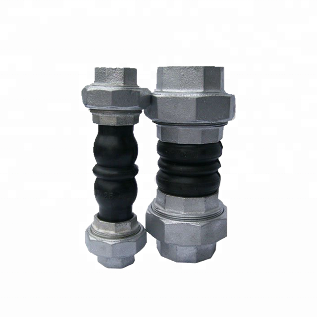 VULCANIZED RUBBER FLEXIBLE JOINT - F/F THREADED