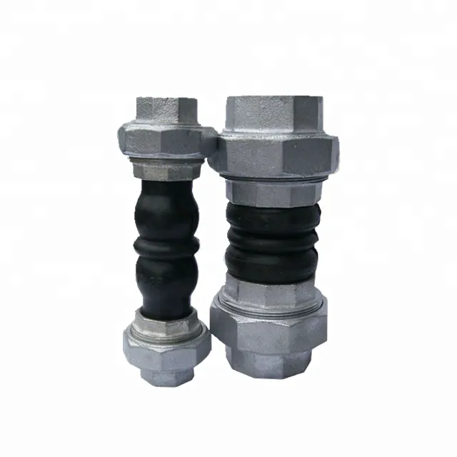 VULCANIZED RUBBER FLEXIBLE JOINT - F/F THREADED