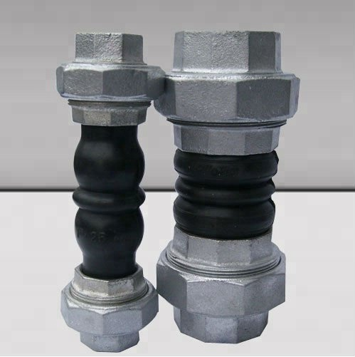 ISO 228-1 BSPP F/F Thread RUBBER FLEXIBLE JOINT - F/F THREADED