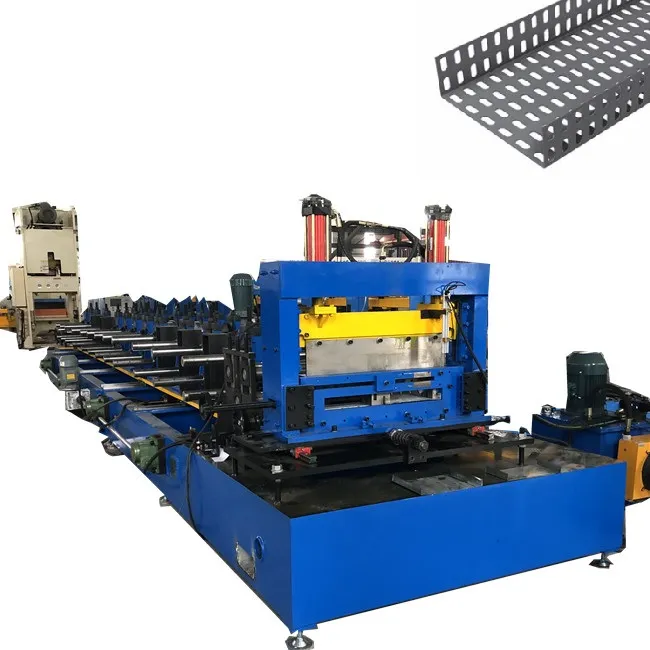 Light Duty Cable Tray Rolling Forming Machine ZTACKR+15 KW