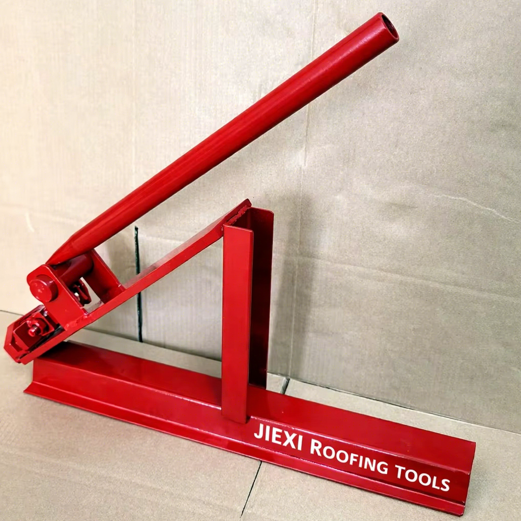 Custom Industrial Metal Roof Ridge Cutting Machine | New Upgraded OEM Roof Tile Ridge Cutter with Stand for Standing Seam Panels